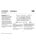 Предварительный просмотр 104 страницы Honda 1999 Civic Sedan Reference Owner'S Manual