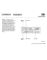 Предварительный просмотр 109 страницы Honda 1999 Civic Sedan Reference Owner'S Manual