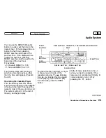 Предварительный просмотр 113 страницы Honda 1999 Civic Sedan Reference Owner'S Manual