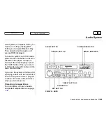 Предварительный просмотр 119 страницы Honda 1999 Civic Sedan Reference Owner'S Manual