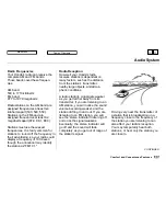 Предварительный просмотр 127 страницы Honda 1999 Civic Sedan Reference Owner'S Manual