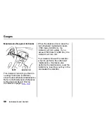 Предварительный просмотр 60 страницы Honda 1999 CRV Reference Owner'S Manual