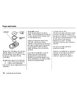 Предварительный просмотр 76 страницы Honda 1999 CRV Reference Owner'S Manual