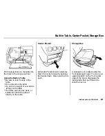 Предварительный просмотр 93 страницы Honda 1999 CRV Reference Owner'S Manual