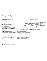 Предварительный просмотр 99 страницы Honda 1999 CRV Reference Owner'S Manual