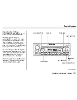 Предварительный просмотр 121 страницы Honda 1999 CRV Reference Owner'S Manual