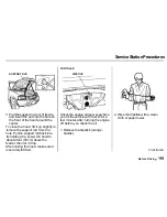 Предварительный просмотр 136 страницы Honda 1999 CRV Reference Owner'S Manual