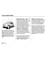 Предварительный просмотр 161 страницы Honda 1999 CRV Reference Owner'S Manual