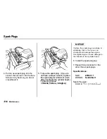 Предварительный просмотр 206 страницы Honda 1999 CRV Reference Owner'S Manual