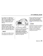 Предварительный просмотр 211 страницы Honda 1999 CRV Reference Owner'S Manual