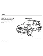 Предварительный просмотр 220 страницы Honda 1999 CRV Reference Owner'S Manual