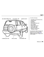 Предварительный просмотр 221 страницы Honda 1999 CRV Reference Owner'S Manual