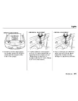 Предварительный просмотр 223 страницы Honda 1999 CRV Reference Owner'S Manual