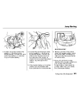 Предварительный просмотр 252 страницы Honda 1999 CRV Reference Owner'S Manual