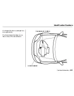 Предварительный просмотр 267 страницы Honda 1999 CRV Reference Owner'S Manual