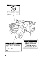 Предварительный просмотр 13 страницы Honda 1999 FourTrax Recon TRX250 Owner'S Manual