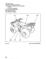 Предварительный просмотр 17 страницы Honda 1999 FourTrax Recon TRX250 Owner'S Manual