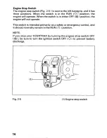 Предварительный просмотр 19 страницы Honda 1999 FourTrax Recon TRX250 Owner'S Manual