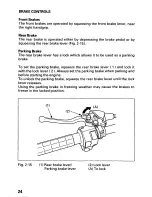 Предварительный просмотр 29 страницы Honda 1999 FourTrax Recon TRX250 Owner'S Manual