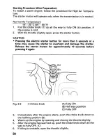 Предварительный просмотр 61 страницы Honda 1999 FourTrax Recon TRX250 Owner'S Manual