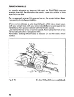 Предварительный просмотр 77 страницы Honda 1999 FourTrax Recon TRX250 Owner'S Manual