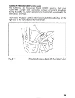 Предварительный просмотр 84 страницы Honda 1999 FourTrax Recon TRX250 Owner'S Manual