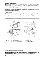 Предварительный просмотр 109 страницы Honda 1999 FourTrax Recon TRX250 Owner'S Manual