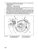 Предварительный просмотр 115 страницы Honda 1999 FourTrax Recon TRX250 Owner'S Manual