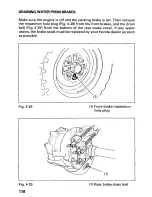 Предварительный просмотр 123 страницы Honda 1999 FourTrax Recon TRX250 Owner'S Manual