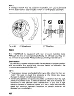 Предварительный просмотр 125 страницы Honda 1999 FourTrax Recon TRX250 Owner'S Manual