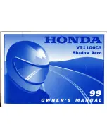 Honda 1999 Shadow Aero VT1100C3 Owner'S Manual preview