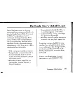 Preview for 209 page of Honda 1999 Shadow Aero VT1100C3 Owner'S Manual