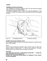 Предварительный просмотр 26 страницы Honda 1999 TRX300 FourTrax 300 Owner'S Manual