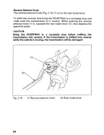 Предварительный просмотр 30 страницы Honda 1999 TRX300 FourTrax 300 Owner'S Manual