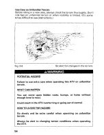 Предварительный просмотр 60 страницы Honda 1999 TRX300 FourTrax 300 Owner'S Manual