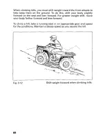 Предварительный просмотр 74 страницы Honda 1999 TRX300 FourTrax 300 Owner'S Manual