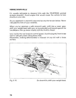 Предварительный просмотр 80 страницы Honda 1999 TRX300 FourTrax 300 Owner'S Manual