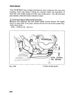 Предварительный просмотр 126 страницы Honda 1999 TRX300 FourTrax 300 Owner'S Manual