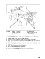 Предварительный просмотр 141 страницы Honda 1999 TRX300 FourTrax 300 Owner'S Manual