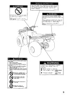 Предварительный просмотр 15 страницы Honda 1999 TRX300FW Owner'S Manual