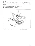 Предварительный просмотр 25 страницы Honda 1999 TRX300FW Owner'S Manual