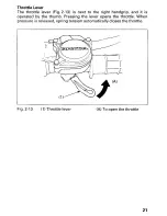 Предварительный просмотр 27 страницы Honda 1999 TRX300FW Owner'S Manual