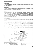 Предварительный просмотр 35 страницы Honda 1999 TRX300FW Owner'S Manual