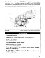 Предварительный просмотр 59 страницы Honda 1999 TRX300FW Owner'S Manual