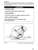 Предварительный просмотр 63 страницы Honda 1999 TRX300FW Owner'S Manual