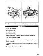 Предварительный просмотр 75 страницы Honda 1999 TRX300FW Owner'S Manual