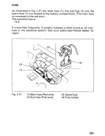 Предварительный просмотр 127 страницы Honda 1999 TRX300FW Owner'S Manual