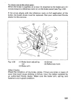 Предварительный просмотр 137 страницы Honda 1999 TRX300FW Owner'S Manual