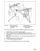 Предварительный просмотр 151 страницы Honda 1999 TRX300FW Owner'S Manual