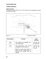 Предварительный просмотр 20 страницы Honda 1999 TRX400FW Fourtrax Foreman 400 Owner'S Manual